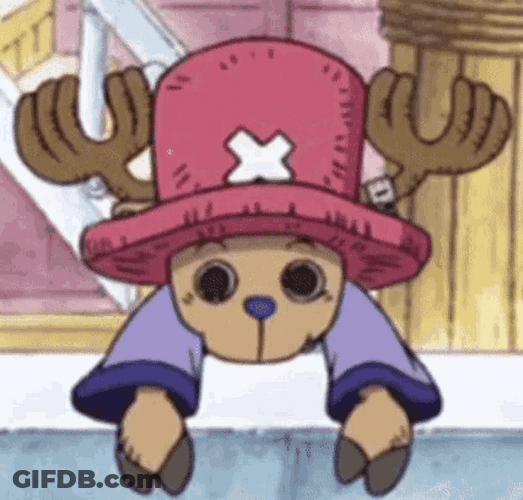 Chopper Looking Sideways GIF