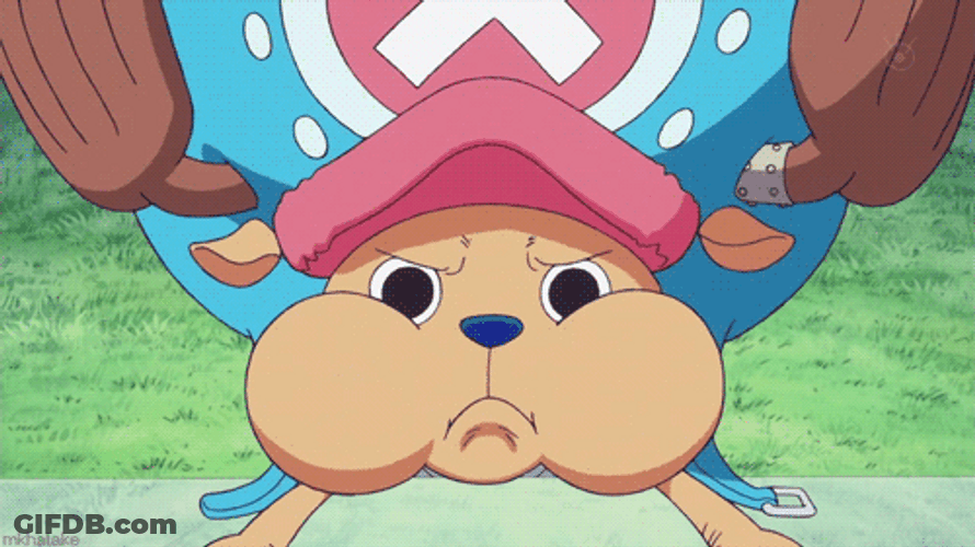 Chopper Making A Deep Sigh GIF