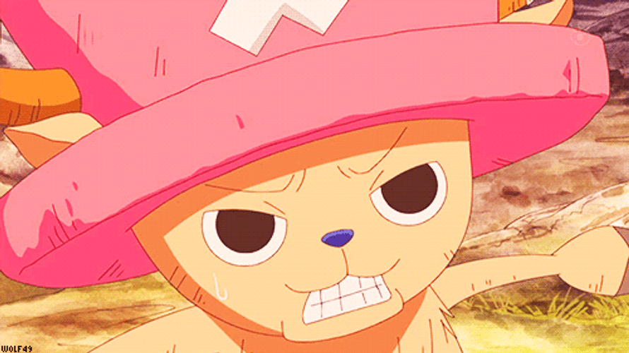 Chopper Shocked Face GIF