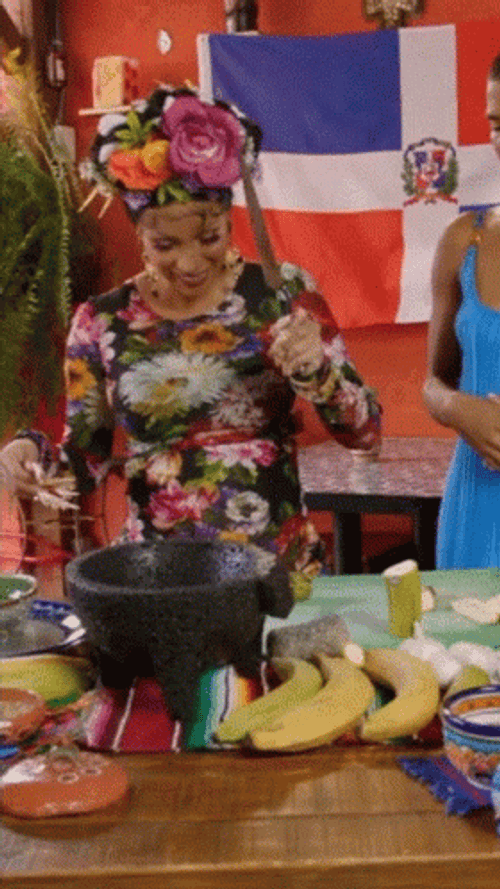 Chopping Cardi B GIF