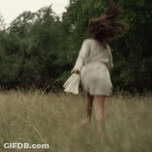 Chosen Abigail Running Skipping GIF