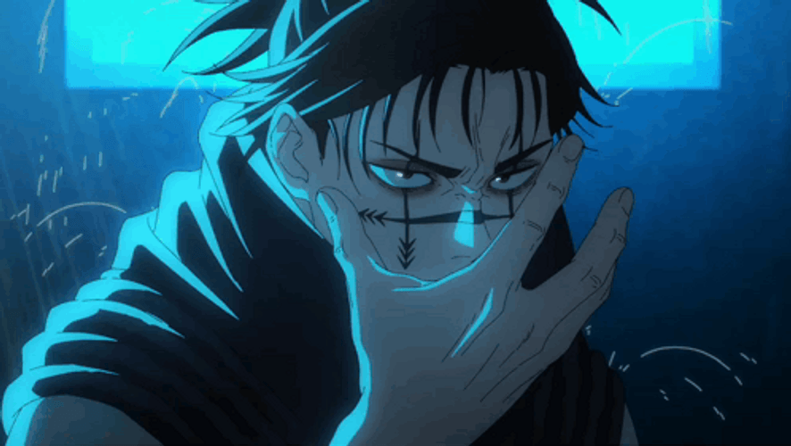 Choso Cover His Mouth GIF