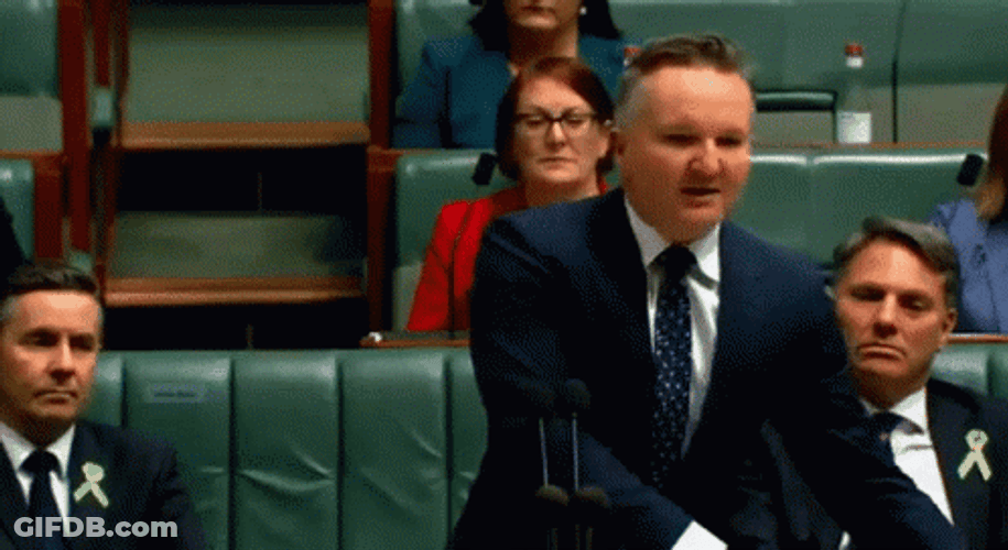 Chris Bowen Hold A Solar Panels GIF