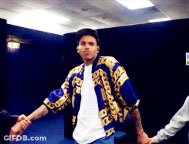 Chris Brown Smooth Dancing GIF