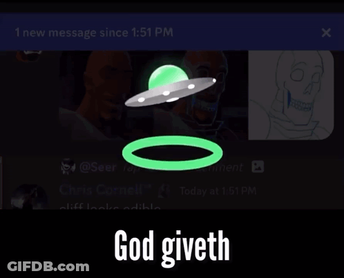 Chris Cornell Message God Giveth GIF