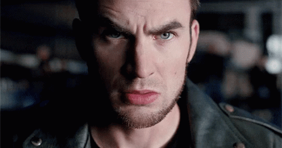 Chris Evans Angry GIF