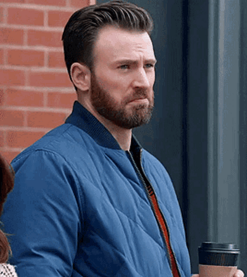 Chris Evans Disagree GIF