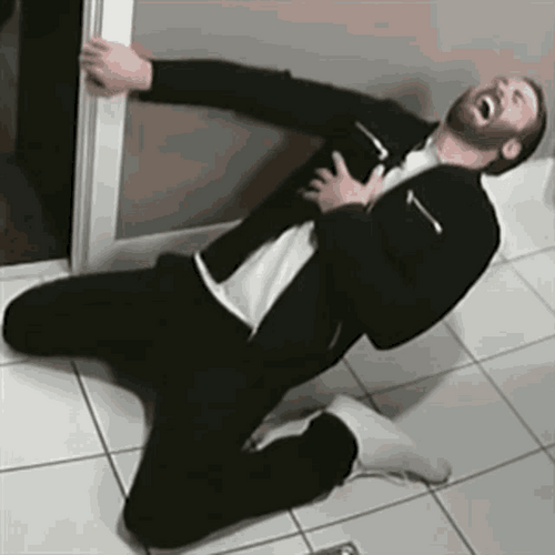 Chris Evans Exaggerated Laughing GIF