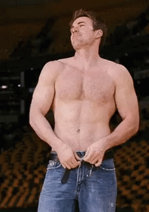 Chris Evans Funny Stripping GIF