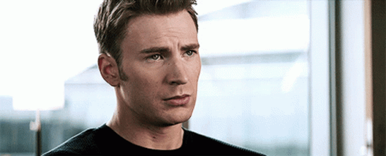 Chris Evans Sad Expression GIF