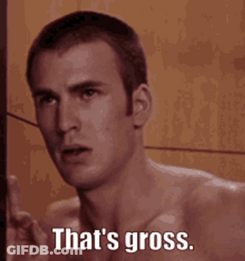 Chris Evans That's Gross GIF