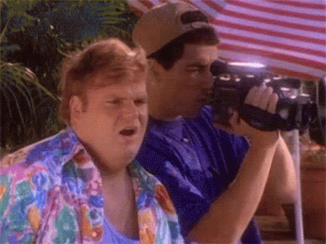Chris Farley And Adam Sandler Video GIF
