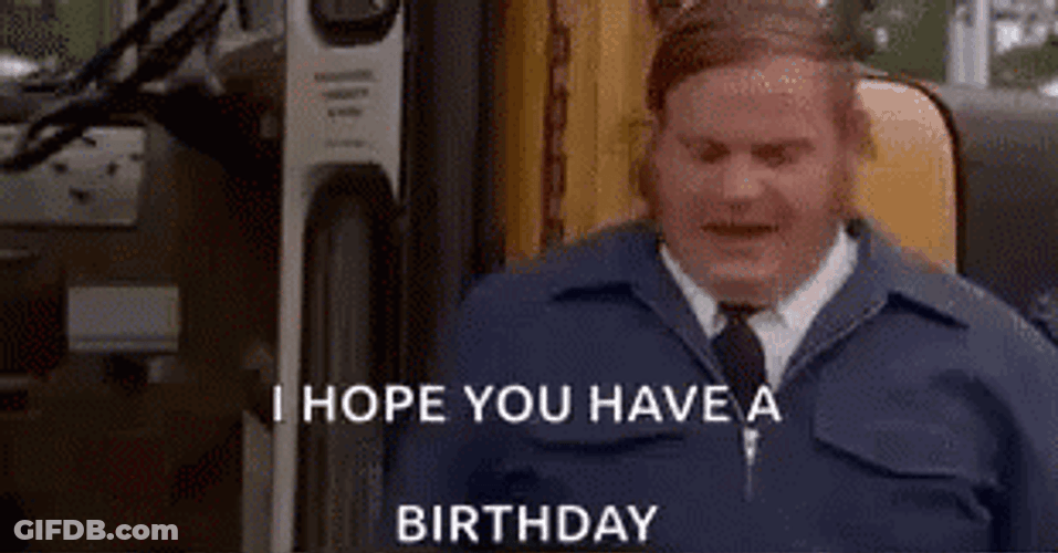 Chris Farley Billy Madison Good Birthday GIF