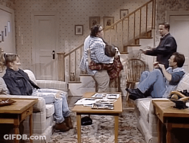 Chris Farley Body Slam GIF