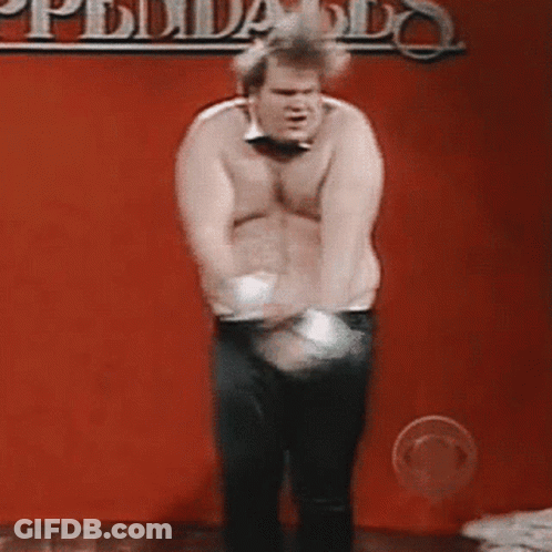 Chris Farley Chip And Dale GIF