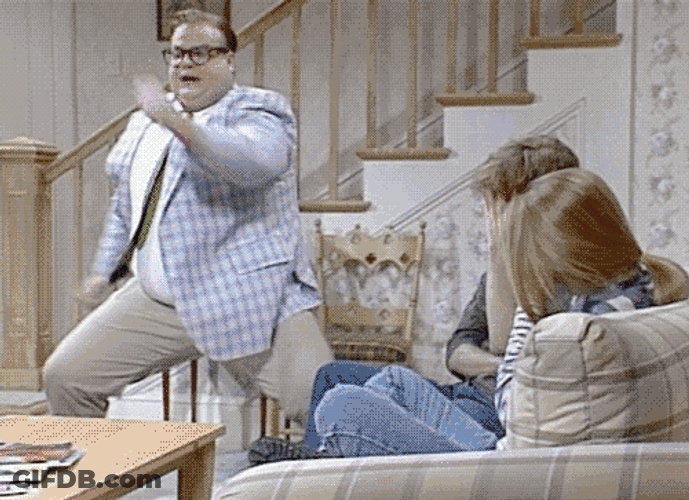 Chris Farley Chippendales GIF