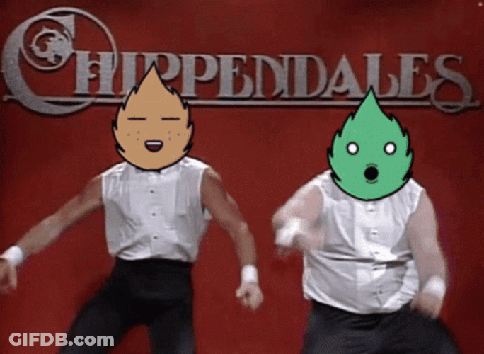 Chris Farley Chippendales GIF