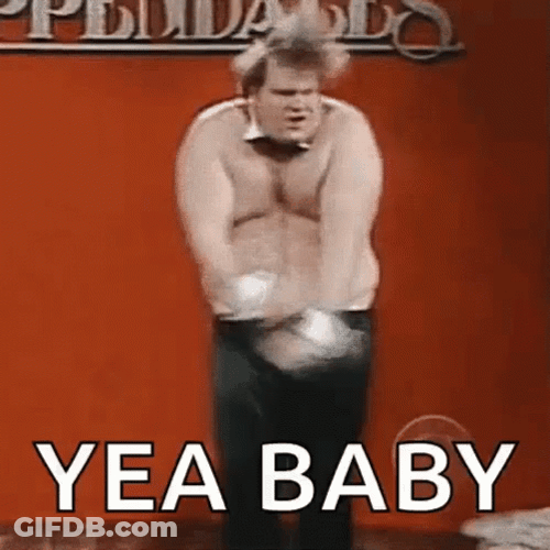 Chris Farley Chippendales GIF