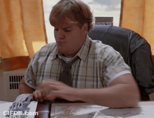 Chris Farley Dirty Finger GIF
