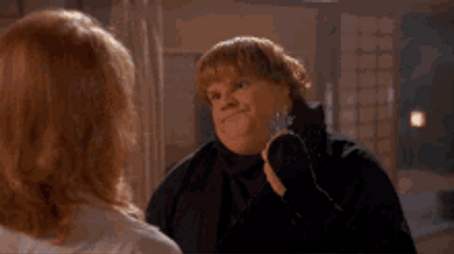 Chris Farley Ninja Skill GIF