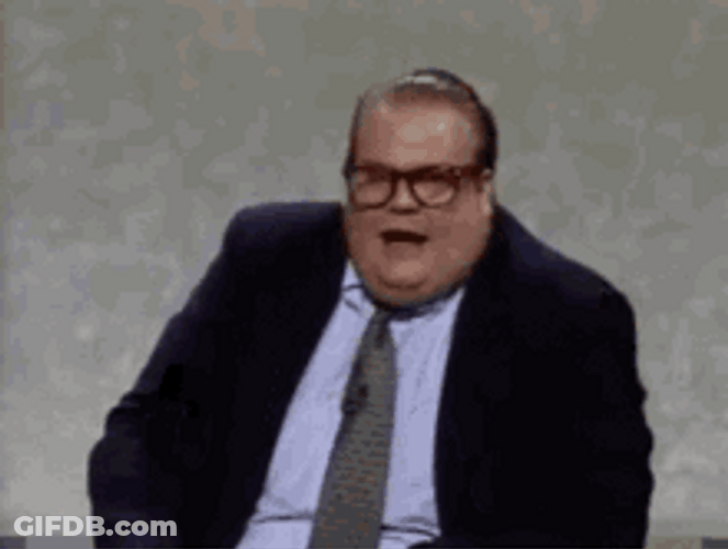Chris Farley Quotation Hands GIF