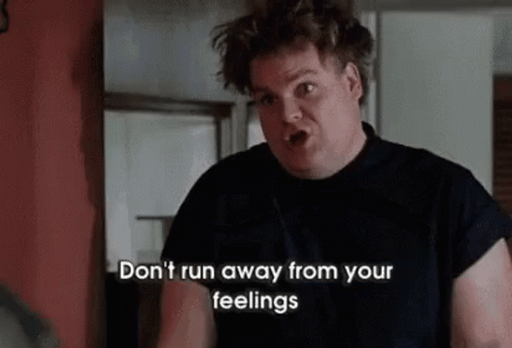 Chris Farley Tommy Boy Begging GIF