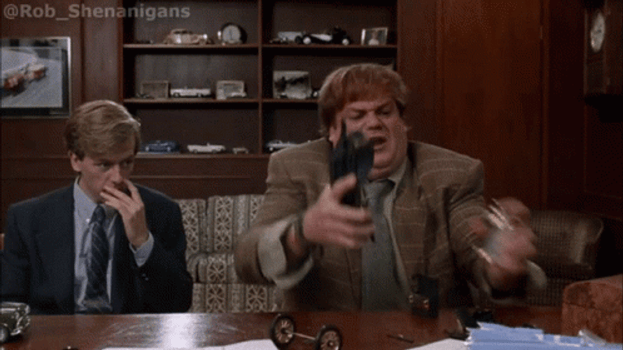 Chris Farley Tommy Boy On Fire GIF