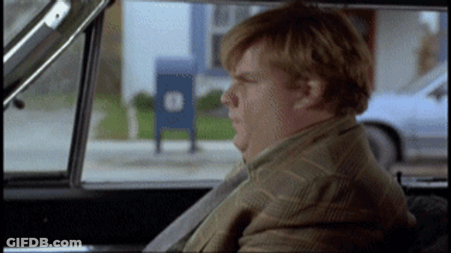 Chris Farley What'd You Do GIF