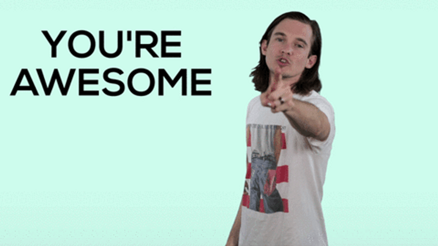 Chris Farren You're Awesome GIF