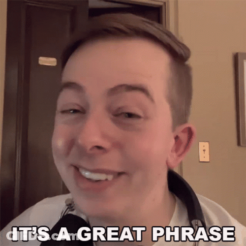 Chris Great Phrasing GIF
