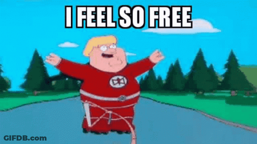 Chris Griffin I Feel So Free GIF