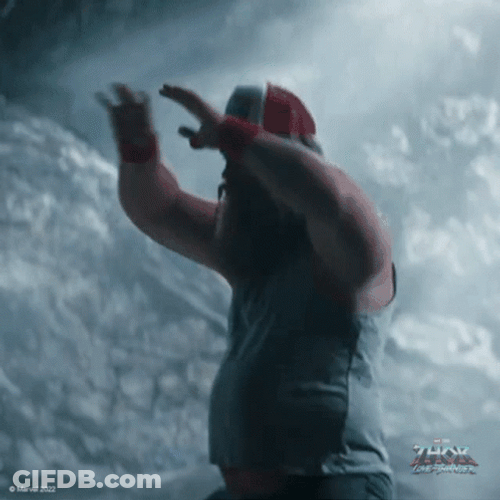 Chris Hemsworth Jumping Jacks GIF