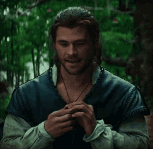 Chris Hemsworth Safe And Satisfied GIF