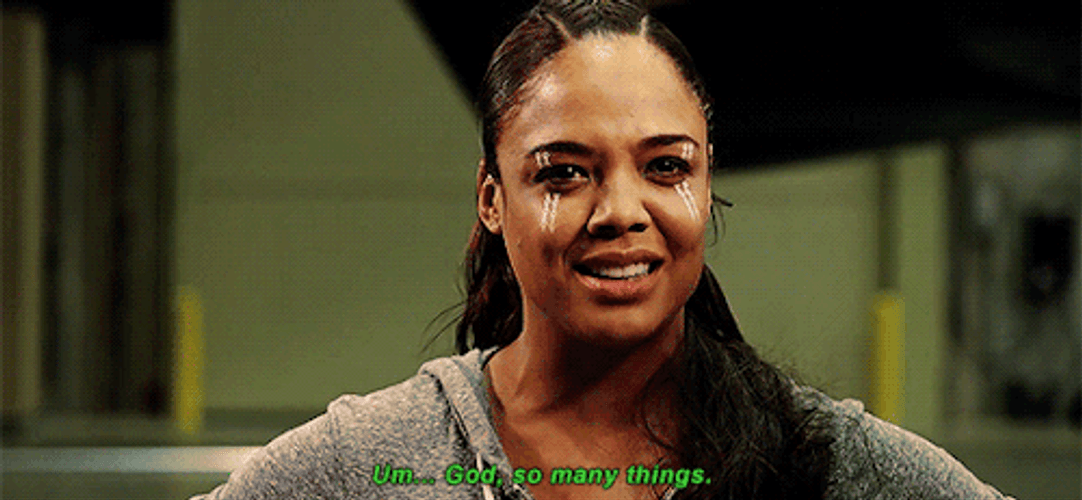 Chris Hemsworth Thor Ragnarok Valkyrie GIF