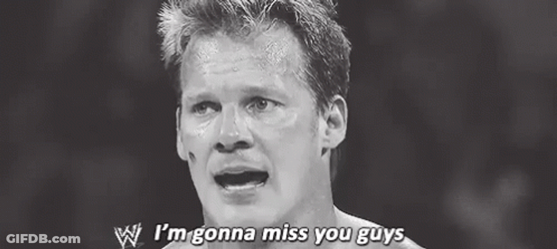 Chris Jericho You Will Be Missed GIF