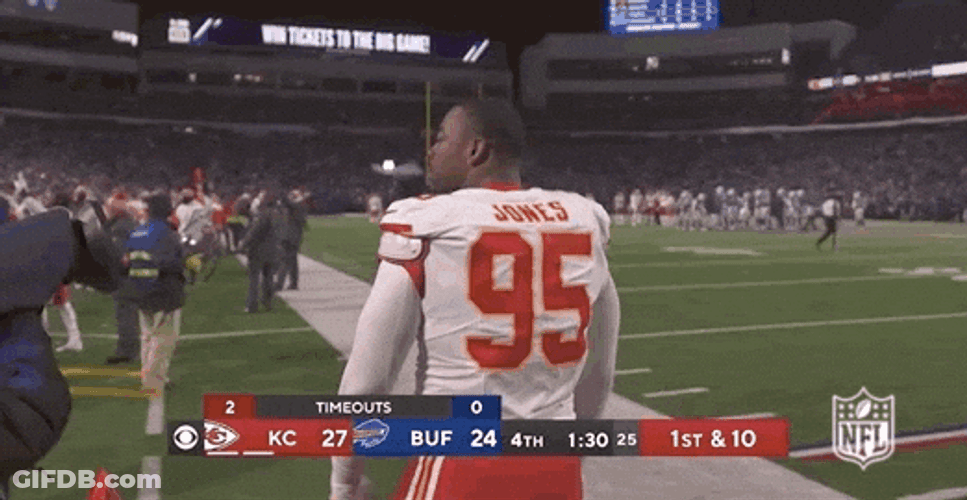Chris Jones Argues With Fan GIF