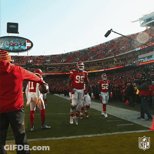 Chris Jones Game Time Wow GIF