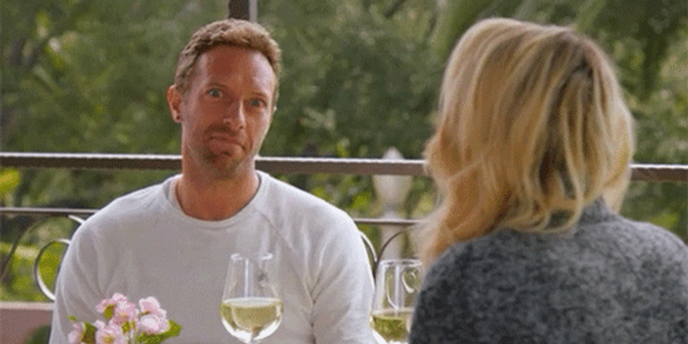 Chris Martin And Erin Foster GIF