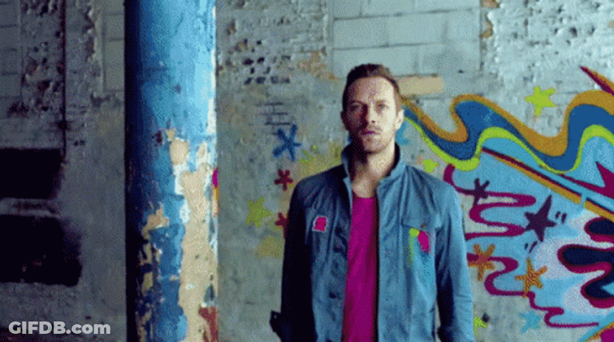 Chris Martin Every Teardrop Music Video GIF