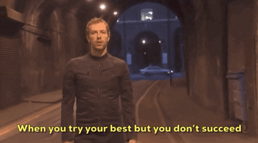 Chris Martin Fix You Music Video GIF