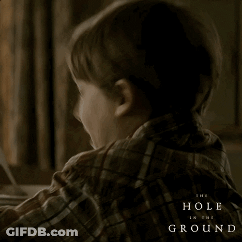 Chris O'Neill Making Funny Face Holes Movie GIF