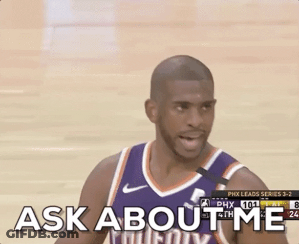 Chris Paul Ask About Me GIF