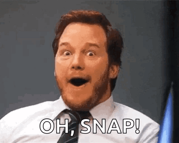 Chris Pratt Oh Snap GIF