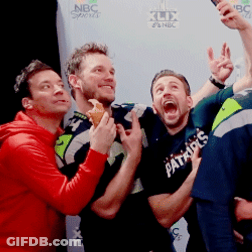 Chris Pratt Take Group Picture GIF