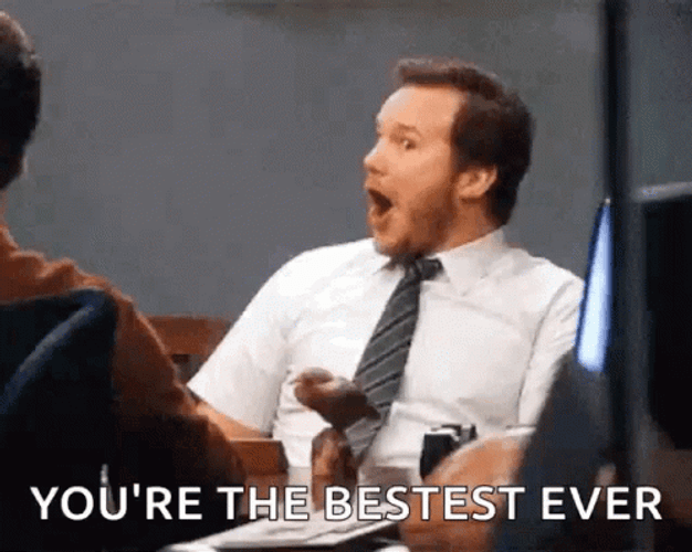 Chris Pratt You Are The Best Wow GIF
