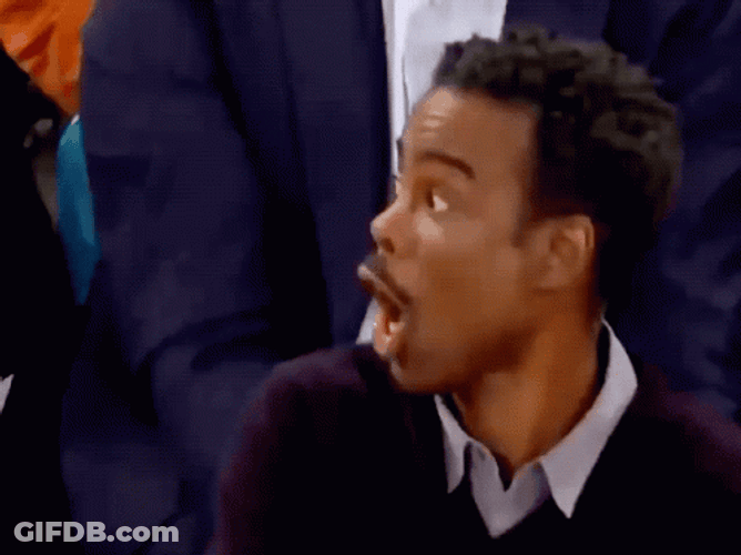 Chris Rock Shocked Face GIF