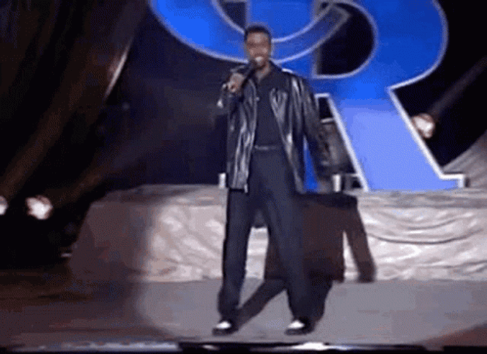 Chris Rock Stand Up Comedy Joke GIF