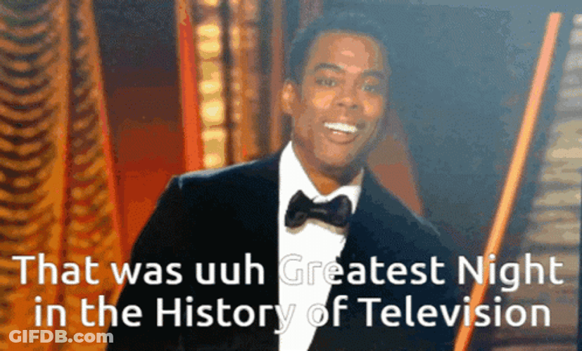 Chris Rock Will Smith Oscars Speech GIF