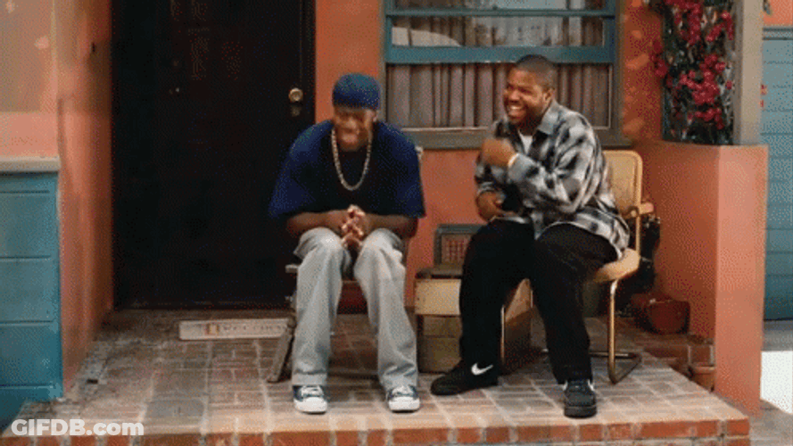Chris Tucker And Ice Cube Smokey Friday GIF