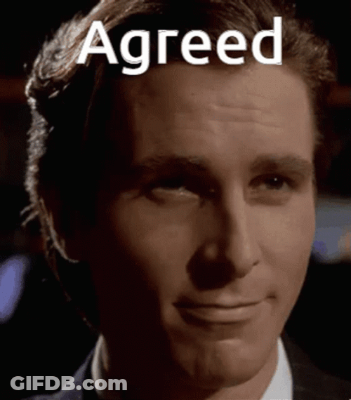 Christian Bale Agreed GIF